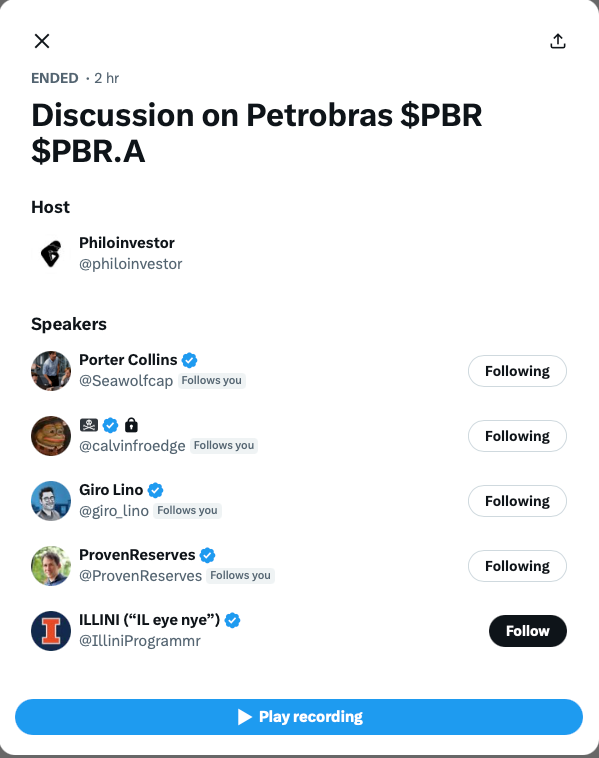 Petrobras Spaces from Summer '23