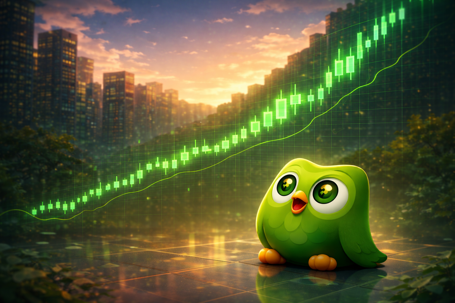 Disruptors or Disrupted? Duolingo