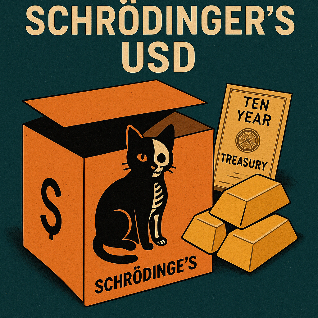 Schrodinger's USD // When Gold & Bonds Collide