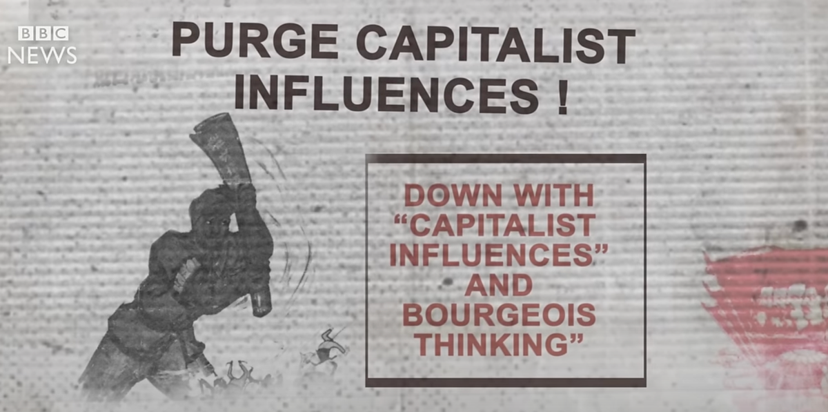 REVERSE laissez-faire is sinking China...