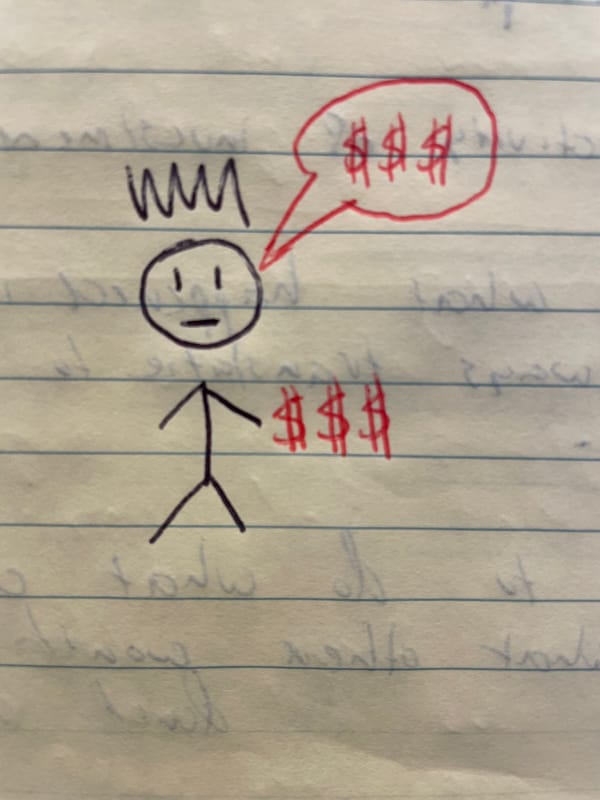 Rufus: Portrait of an anti-investor.